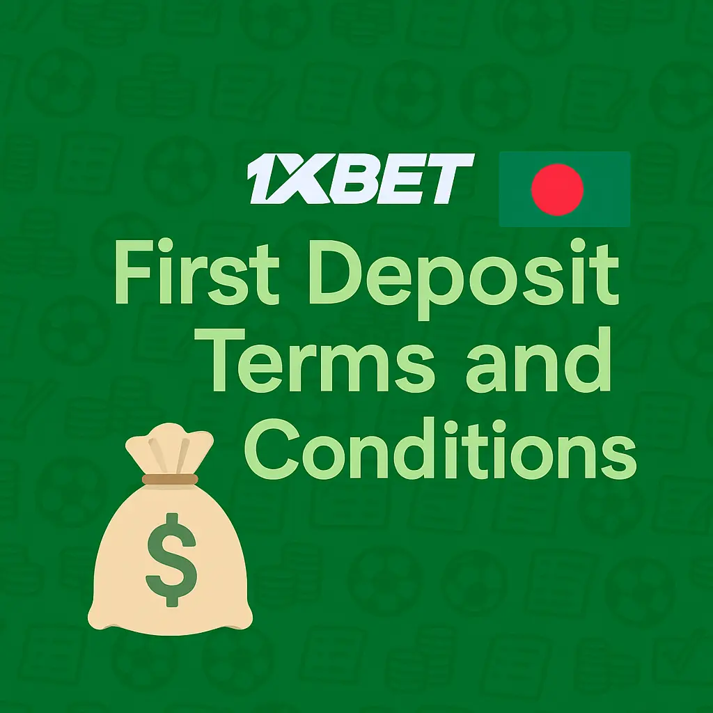 First Deposit Terms and Conditions